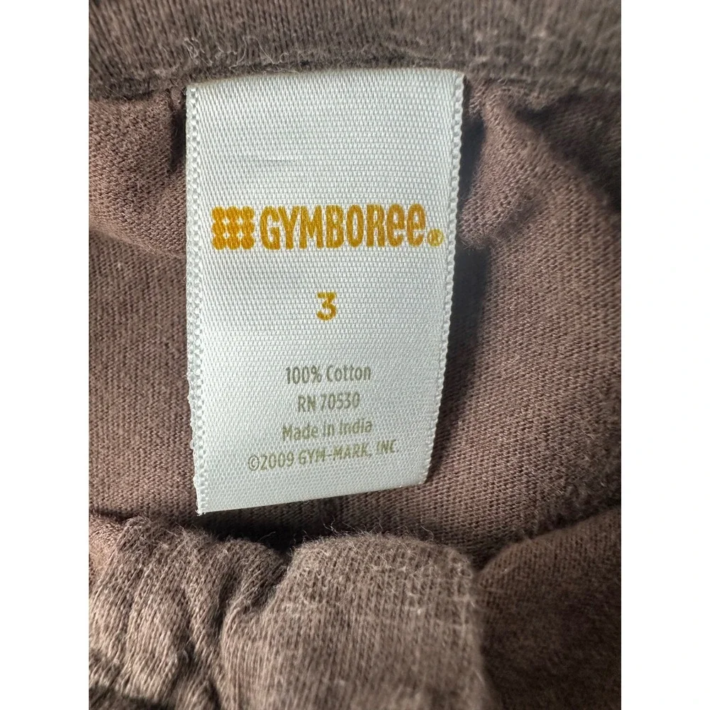 Gymboree Toddler Boys Polo Shirt Size 3 Green Brown White‎ Colorblock